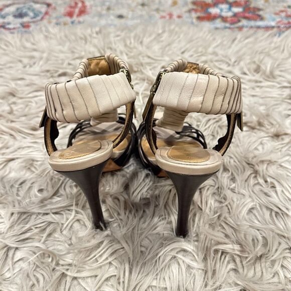 L.A.M.B. Zada ankle strap high heel sandal size 9.5 - Picture 6 of 12